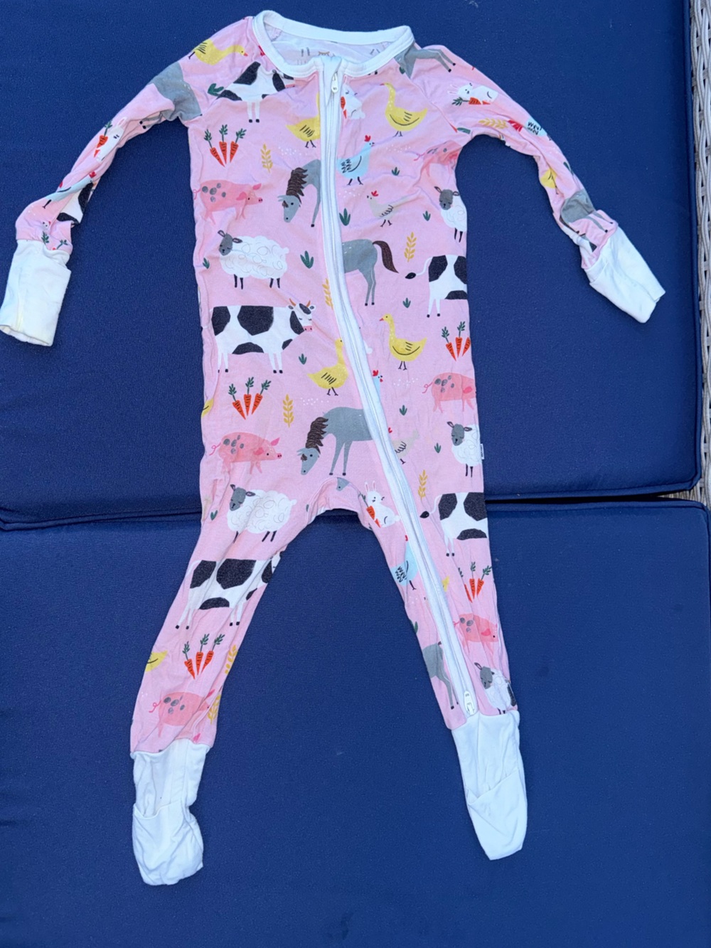 Little sleepies farm footies